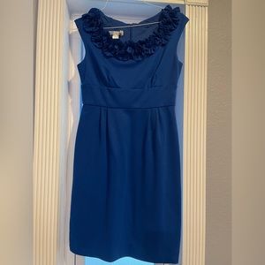 London times blue cocktail dress